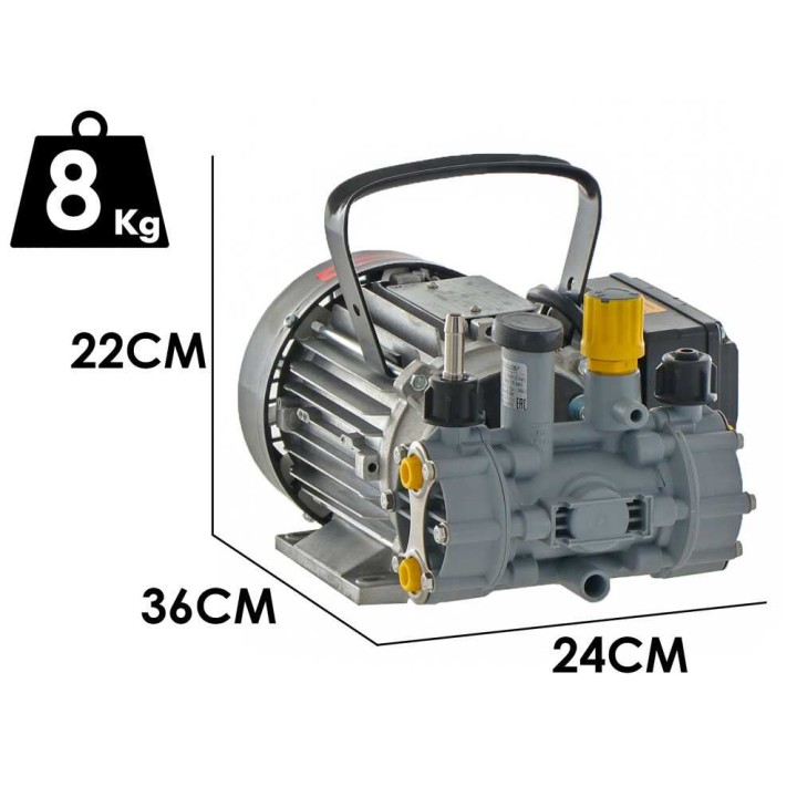 Comet MTP MC8 EL MNF sähköinen ruiskupumppu kärryllä 230 V 0 3 HP
