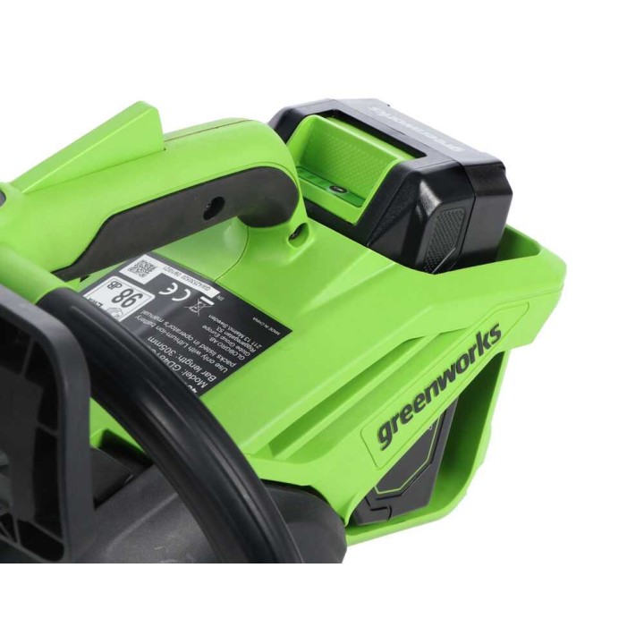 Greenworks GD48TCS akkuketjusaha, 48 V 5 Ah, terälevy 30 cm