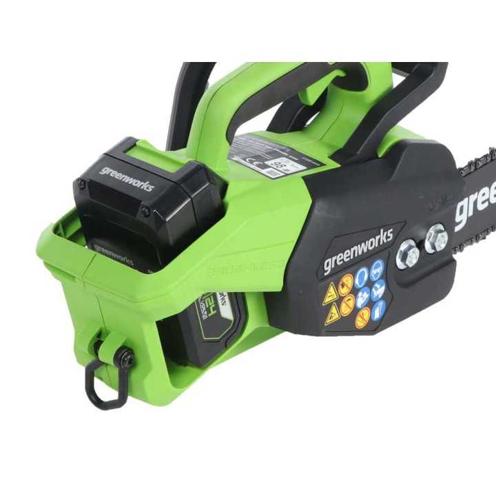 Greenworks GD48TCS akkuketjusaha, 48 V 5 Ah, terälevy 30 cm