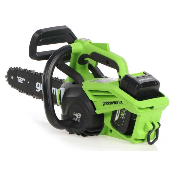 Greenworks GD48TCS akkumoottorisaha, 48 V, 2 Ah, 30 cm laippa