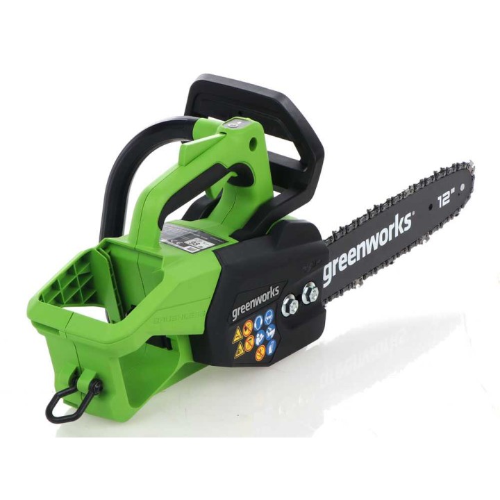 Greenworks GD48TCS akkumoottorisaha, 48 V, 2 Ah, 30 cm laippa