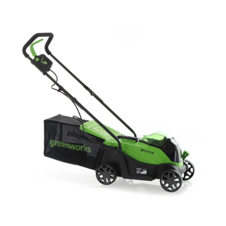 Greenworks GD24LM33 akkuruohonleikkuri, 33 cm, 24 V, 8 Ah