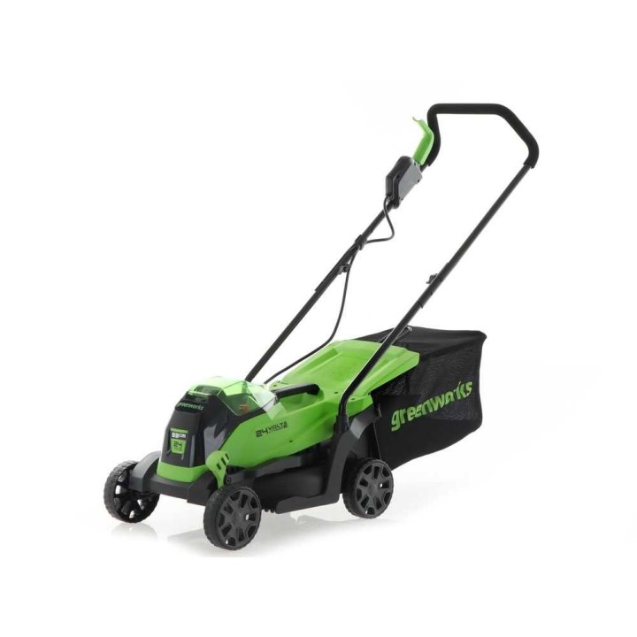 Greenworks GD24LM33 akkuruohonleikkuri, 24 V, 4 Ah, 33 cm