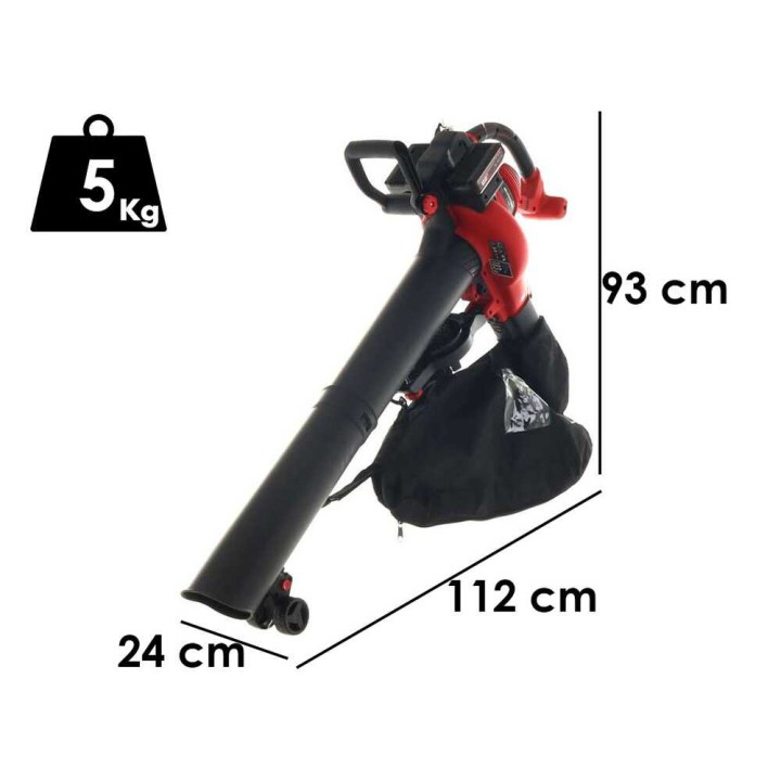 Einhell GE-CL 36/230 Li E lehtipuhallin ja -imuri, 36 V, 2 × 5,2 Ah
