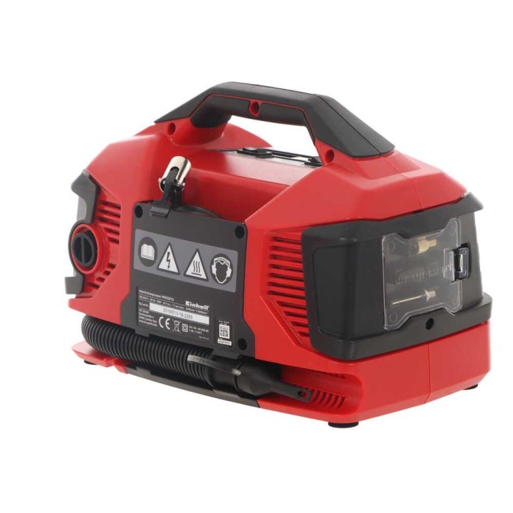 Einhell PRESSITO TE-AC 18/11 LiAC akkukompressori, 18 V, 5,2 Ah, 11 bar