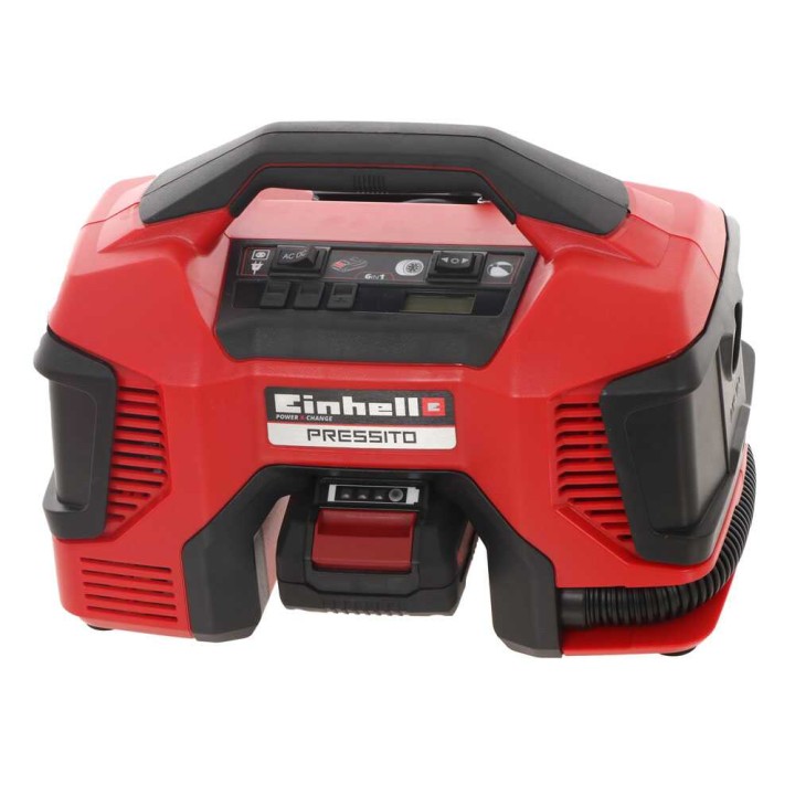 Einhell PRESSITO TE-AC 18/11 LiAC akkukompressori, 18 V, 5,2 Ah, 11 bar