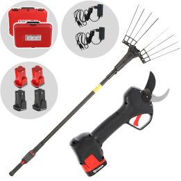 Zanon Kit Olive Light 2 oliivinkorjuu ja leikkaussarja 14 4 V teleskooppivarsi