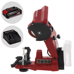 Einhell GE CS 18 Li akkukäyttöinen ketjunteroitin 18 V 2 5 Ah laturi