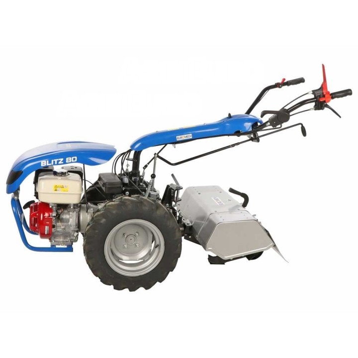 EuroMech BLITZ 80 -motokultivaattori, Honda GX270, 9 HP, 75 cm jyrsin
