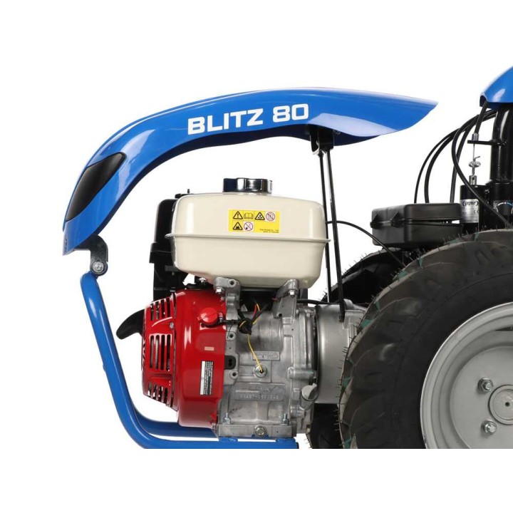 EuroMech BLITZ 80 -motokultivaattori, Honda GX270, 9 HP, 75 cm jyrsin