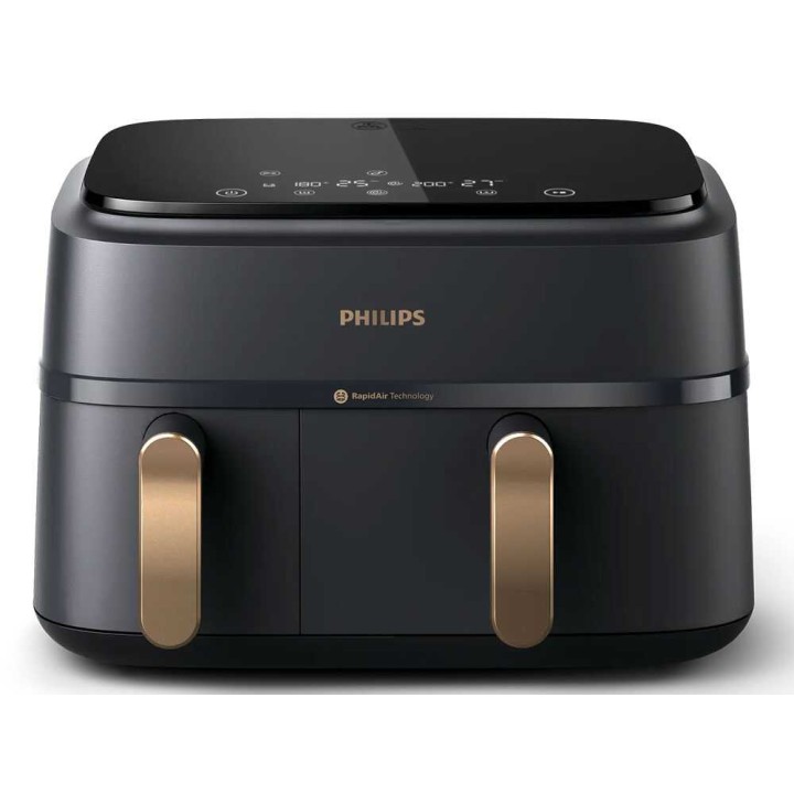 Philips NA352/00 kuumailmakeitin kahdella korilla, 9 l, 2 750 W