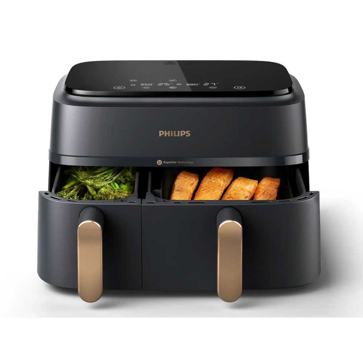 Philips NA352/00 kuumailmakeitin kahdella korilla, 9 l, 2 750 W
