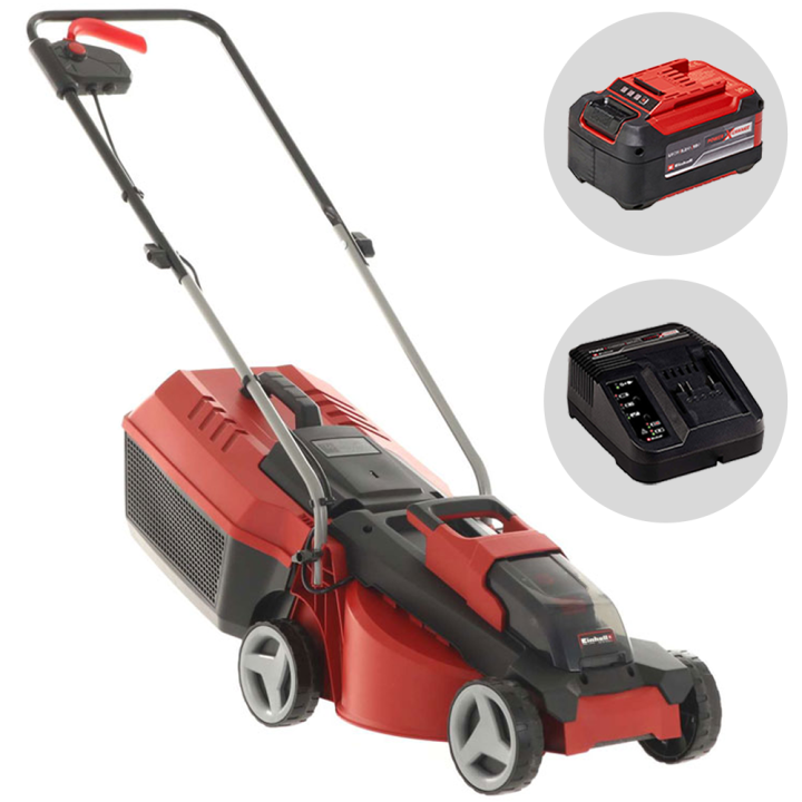 Einhell GE CM 18 30 Li PXC akkuruohonleikkuri 30 cm 18 V 5 2 Ah