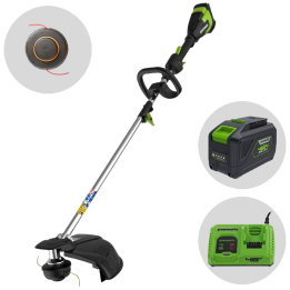 Greenworks GD48TX akkuraivaussaha 48 V 5 Ah monitoiminen