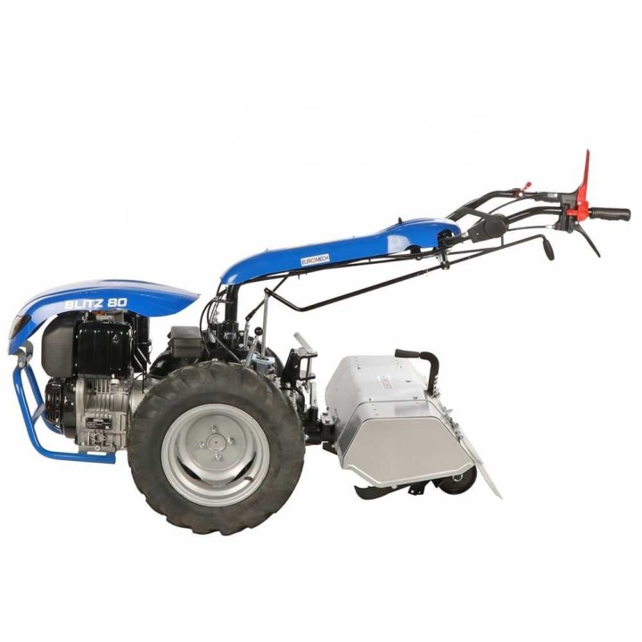 EuroMech BLITZ 80 dieselkäyttöinen puutarhajyrsin, Kohler KD 15 350, 9,5 HP, 75 cm