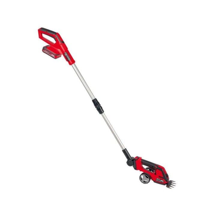 Einhell GE-CG 18/100 Li T akkuruohosakset teleskooppivarrella, 18 V, 5,2 Ah