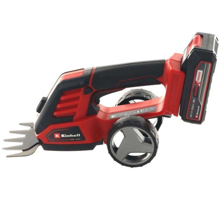 Einhell GE-CG 18/100 Li T akku- ja pensasleikkuri, 18 V, 2,5 Ah