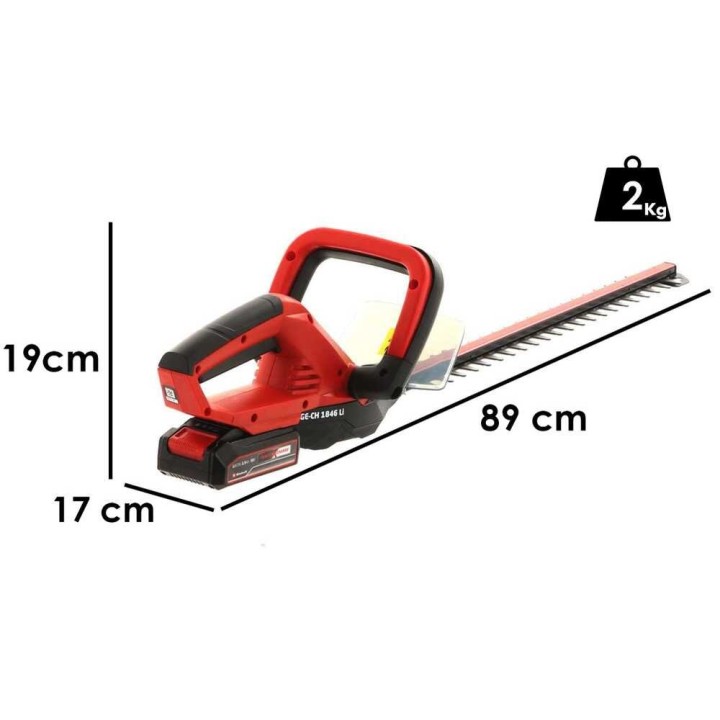 Einhell GE-CH 1846 Li PXC akkupensasleikkuri, 18 V, 46 cm, 5,2 Ah