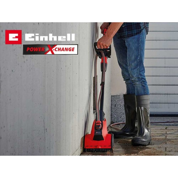 Einhell Picobella akkukäyttöinen pintojenpesuri, 18 V, 4 Ah, 250 mm