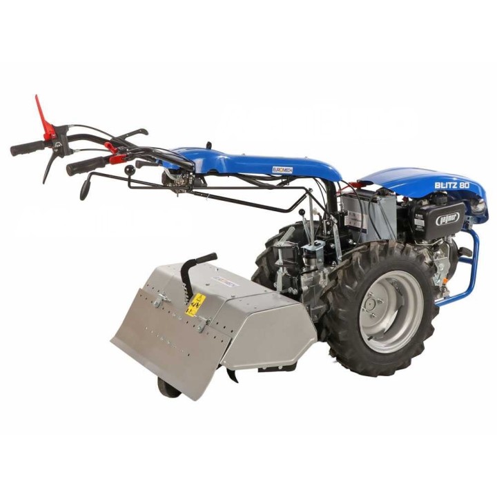 BLITZ 80 diesel-motocultivaattori, Yagmur D300, 7 HP, sähköinen käynnistys, 75 cm jyrsin