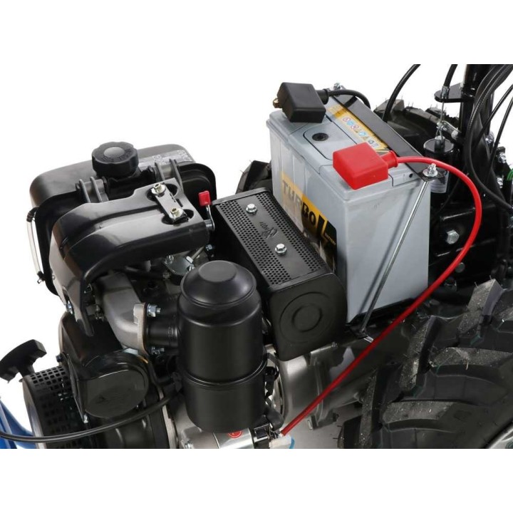 BLITZ 80 diesel-motocultivaattori, Yagmur D300, 7 HP, sähköinen käynnistys, 75 cm jyrsin