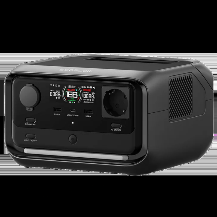 EcoFlow RIVER 3 Plus kannettava virtalähde 286 Wh 600 W 1 200 W