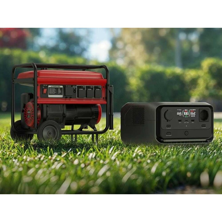 EcoFlow RIVER 3 Plus kannettava virtalähde, 286 Wh, 600 W, 1 200 W