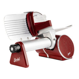 Berkel Icon Line 170 Rosso viipalointikone 170 mm 190 W punainen