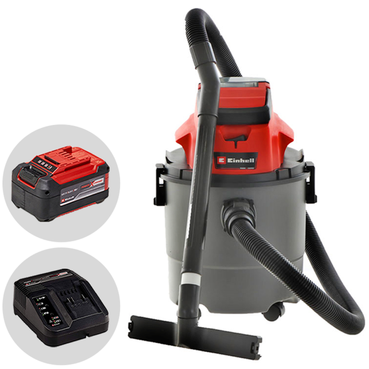 Einhell TC VC 18 15 Li märkä ja kuivaimuri 18 V 5 2 Ah 15 l