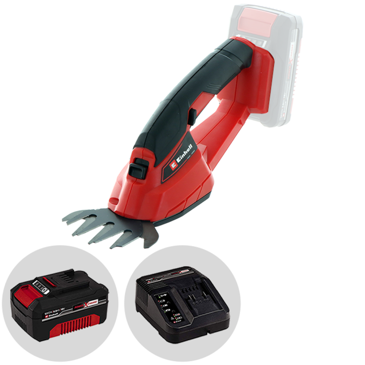 Einhell GE CG 18 1 akkuruohosakset 18 V 4 Ah 10 cm
