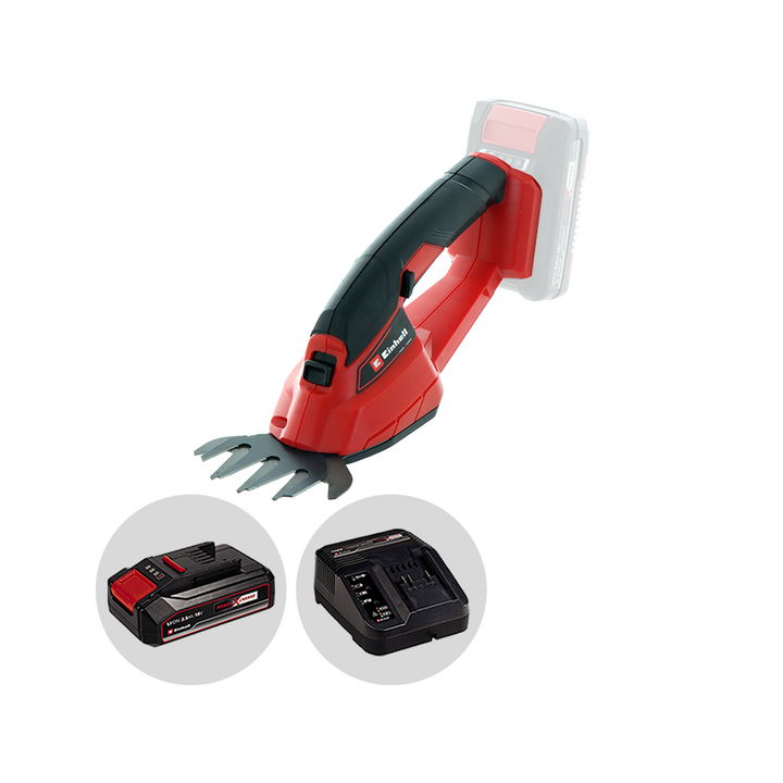 Einhell GE CG 18 1 akkuruohosakset 18 V 2 5 Ah 10 cm