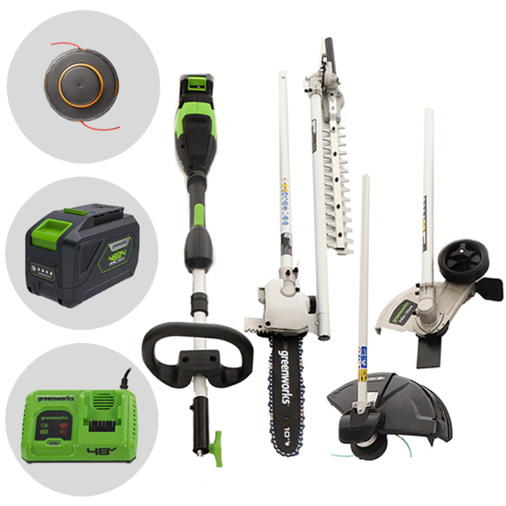 Greenworks GD48TX monitoimityökalu 48 V 5 Ah