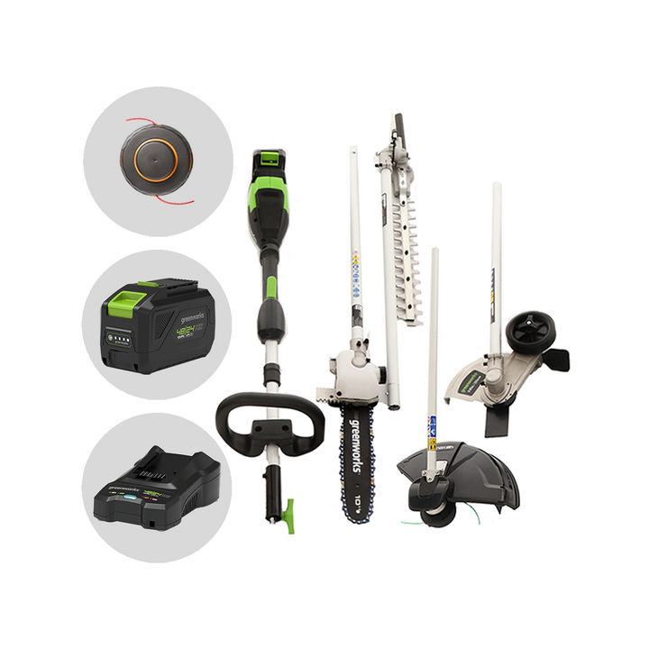 Greenworks GD48TX 5 in 1 monitoimityökalu 48 V 4 Ah