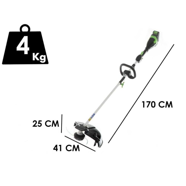 Greenworks GD48TX 5-in-1-monitoimityökalu, 48 V, 4 Ah
