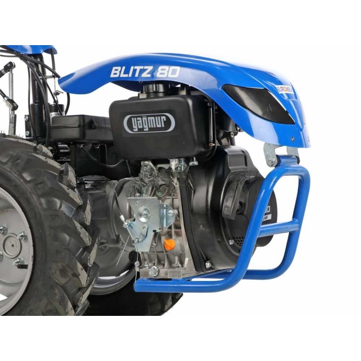 BLITZ 80 diesel-motokultivaattori, D300, 7 HP, 75 cm jyrsin