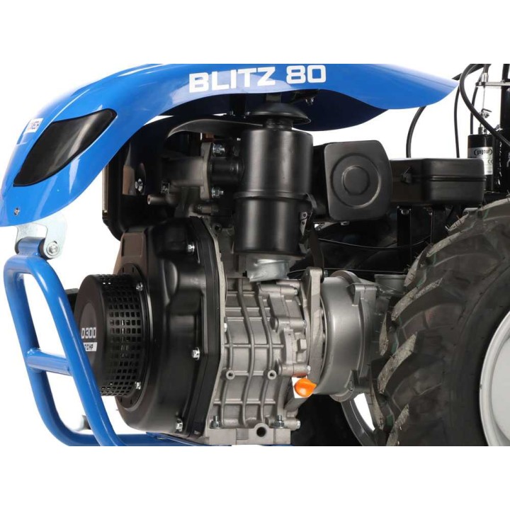 BLITZ 80 diesel-motokultivaattori, D300, 7 HP, 75 cm jyrsin
