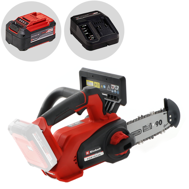 Einhell Fortexxa 18 20 TH akkupuunhoitosaha 18 V 5 2 Ah 20 cm