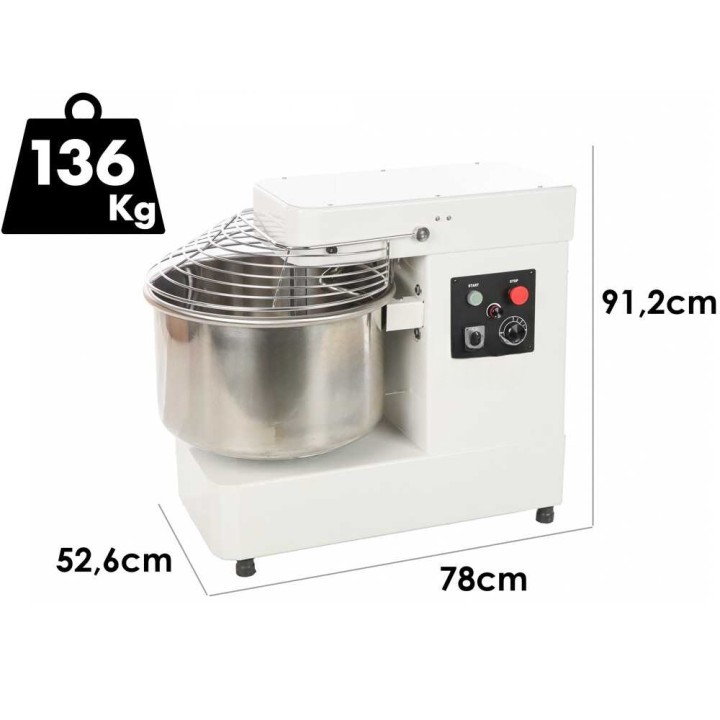 Prismafood iLine SFMC 60 VAR spiraalitaikinakone, 52 kg, 60 l, 4 HP