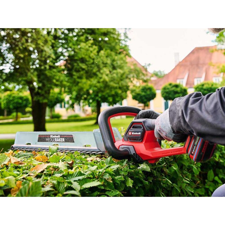 Einhell GP-CH 18/50 Li BL akkukäyttöinen pensasleikkuri, 18 V, 5,2 Ah, 56 cm