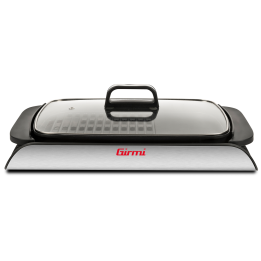 Girmi BQ91 sähkögrilli 2 kW 40 30 cm paistolevy lasikansi