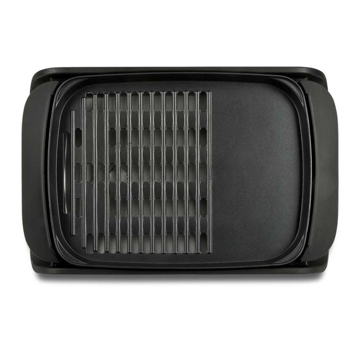 Girmi BQ91 sähkögrilli, 2 kW, 40 × 30 cm paistolevy, lasikansi
