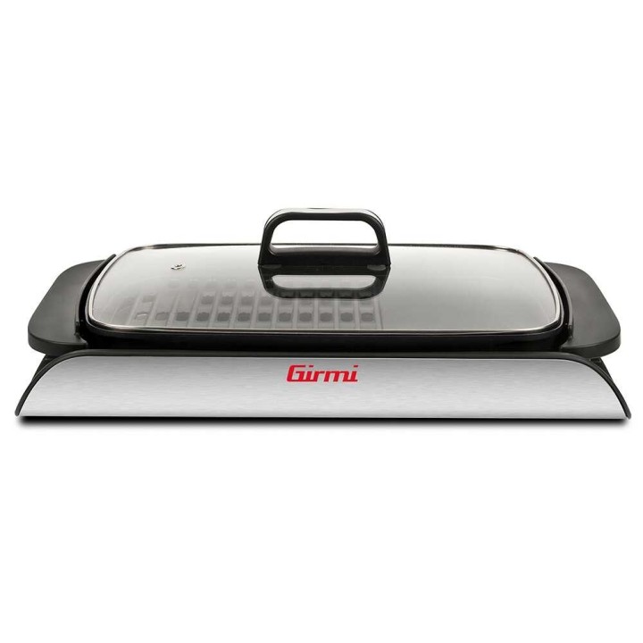 Girmi BQ91 sähkögrilli, 2 kW, 40 × 30 cm paistolevy, lasikansi