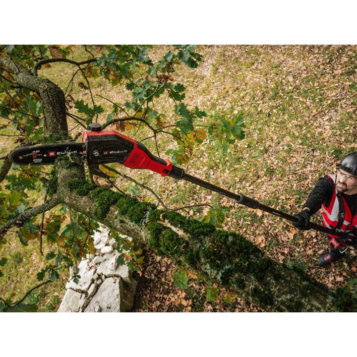 Einhell GP-LC 18/20 Li T BL akkuoksasaha teleskooppivarrella, 18 V, 5,2 Ah