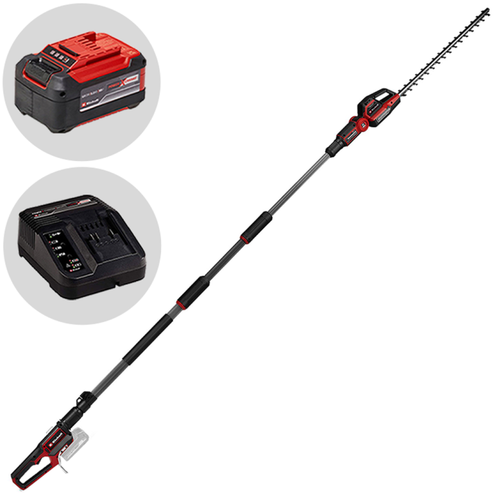 Einhell GP HH 18 50 Li T BL akkukäyttöinen pensasleikkuri 18 V 5 2 Ah