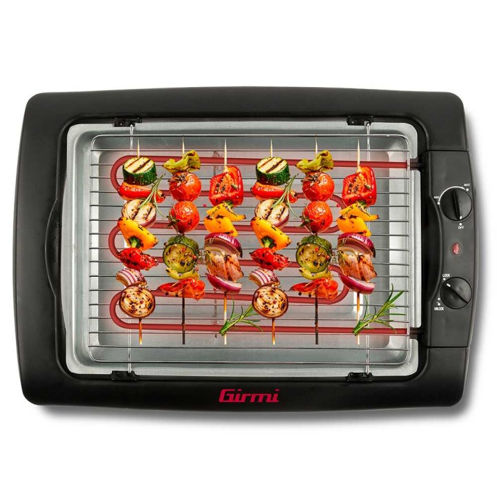 Girmi BQ12 sähkögrilli, 2 000 W, 34 × 24,5 cm