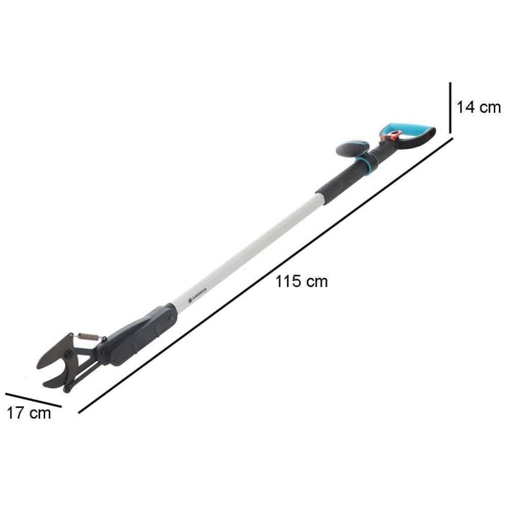 Gardena SlimCut oksasakset, 70 cm, 28 mm, 360° kääntyvä leikkuupää