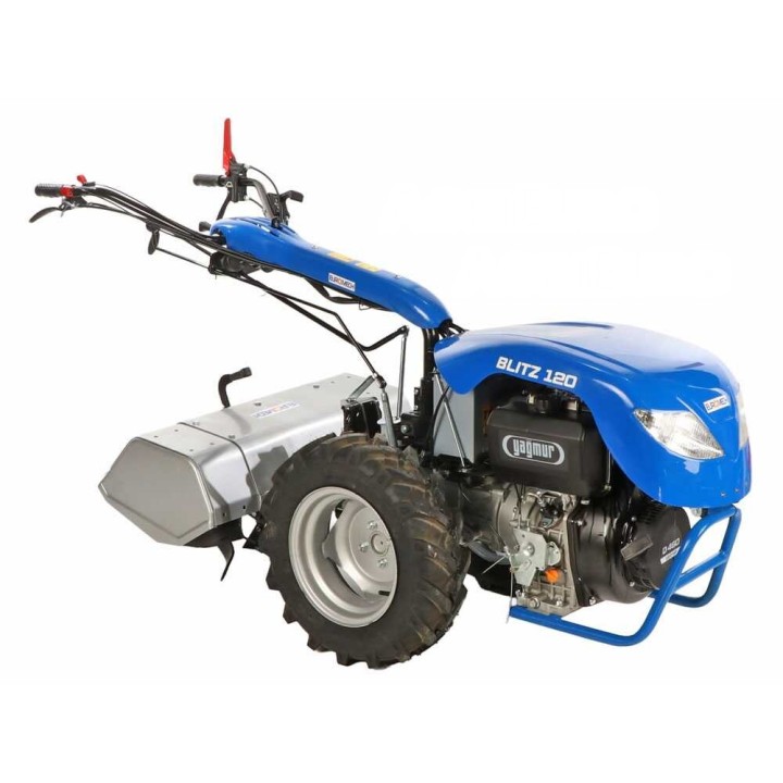 EuroMech Blitz 120 dieseljyrsin, Yagmur D460, 12 HP, sähkökäynnistys, 83 cm