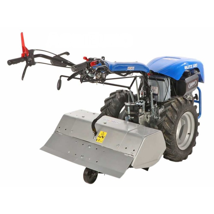 EuroMech Blitz 120 dieseljyrsin, Yagmur D460, 12 HP, sähkökäynnistys, 83 cm