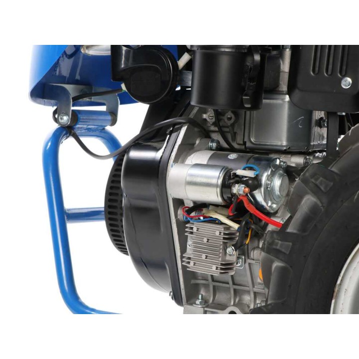EuroMech Blitz 120 dieseljyrsin, Yagmur D460, 12 HP, sähkökäynnistys, 83 cm