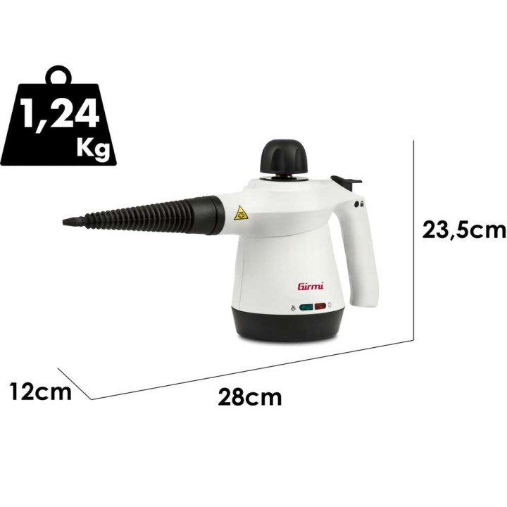 Girmi AP31 höyrypuhdistin, 1 100 W, 4 bar, 0,35 l